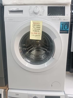 [DEFOLU] GRUNDIG GWM 27101 Wi-Fi 1000 Devir 7 kg Çamaşır Makinesi